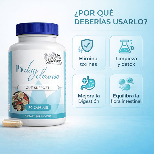 15 Day Cleanse - Desinflama tu abdomen / 2 unidad 50%OFF