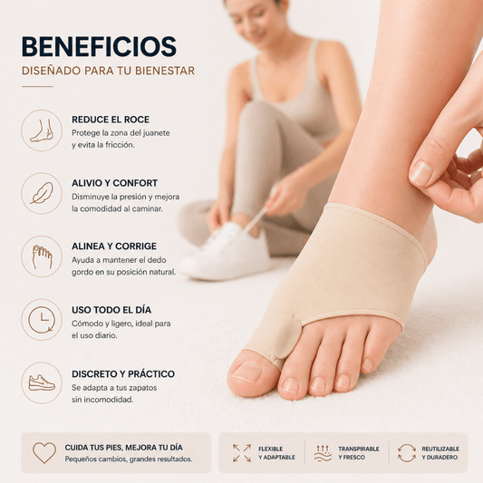 Alivio cómodo para juanetes FlexiToe Care / 2x1 Lleva 2 pares paga 1