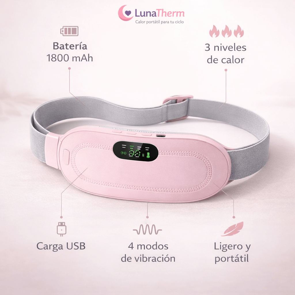 Calor portátil para tu ciclo LunaTherm / 2da unidad 50% OFF
