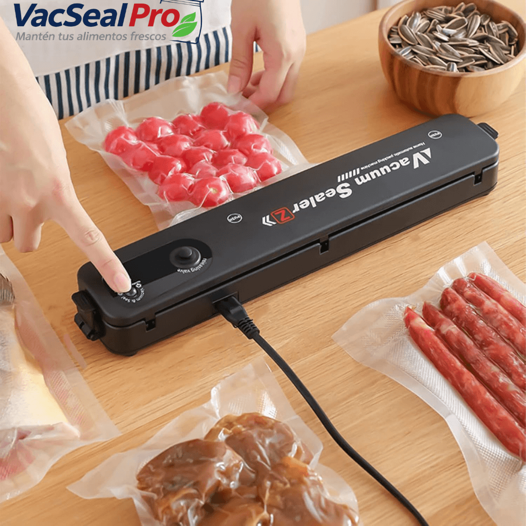 Selladora VacSeal Pro - Mantén tus alimentos frescos