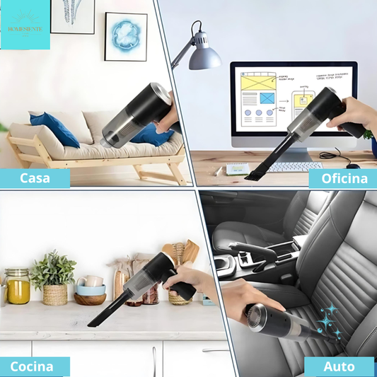 Mini Aspiradora 3 en 1 para Auto y Hogar