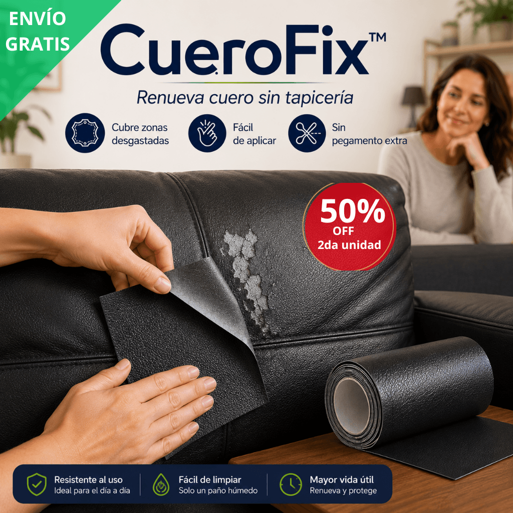 Renueva cuero sin tapicería: CueroFix™ / 2da unidad 60%OFF