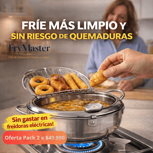 Fríe de forma más limpia y segura - FryMaster / Oferta Pack 2 unidades