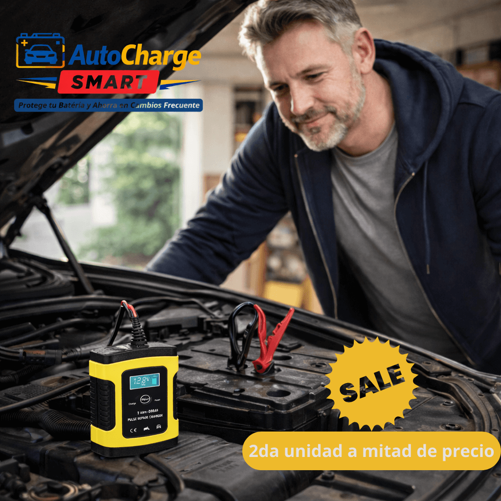 AutoCharge Smart - Protege tu Batería y Ahorra en Cambios Frecuente