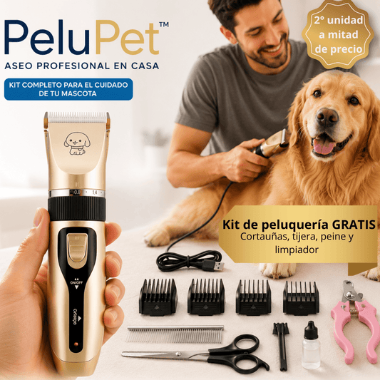 Aseo profesional en casa para tu mascota: PeluPet™ /2da unidad 50%OFF