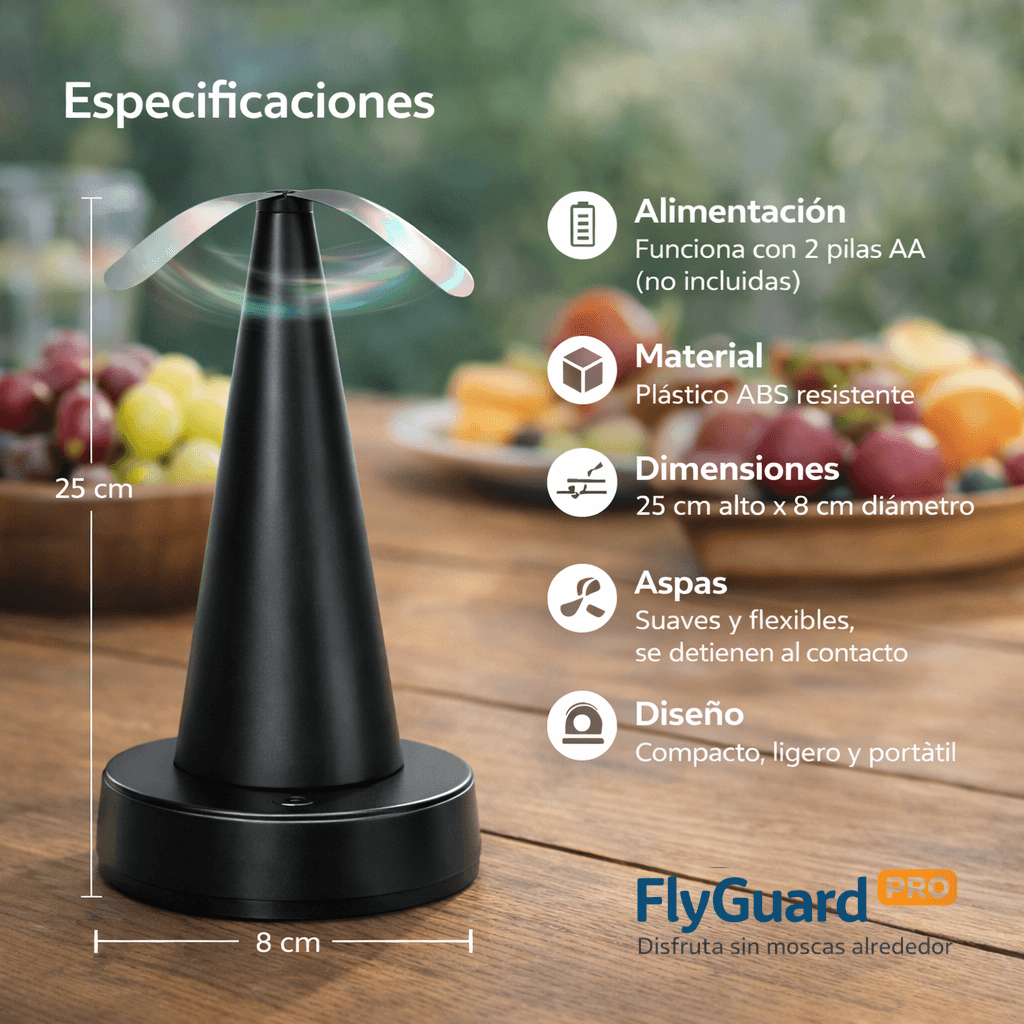 Disfruta sin moscas alrededor con FlyGuard Pro / Oferta Pack Hogar 2 unidades