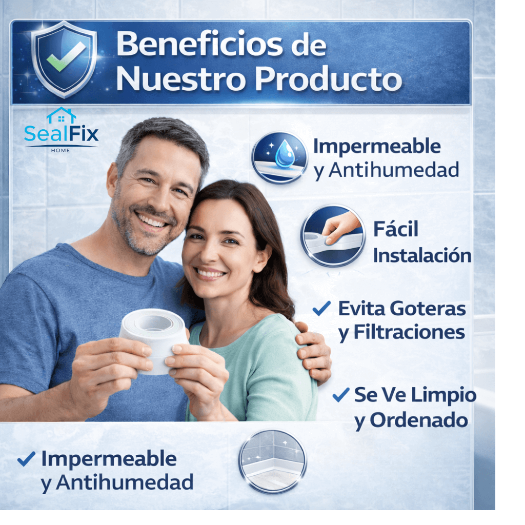 SealFix Home – Sella filtraciones y humedad en minutos sin obras
