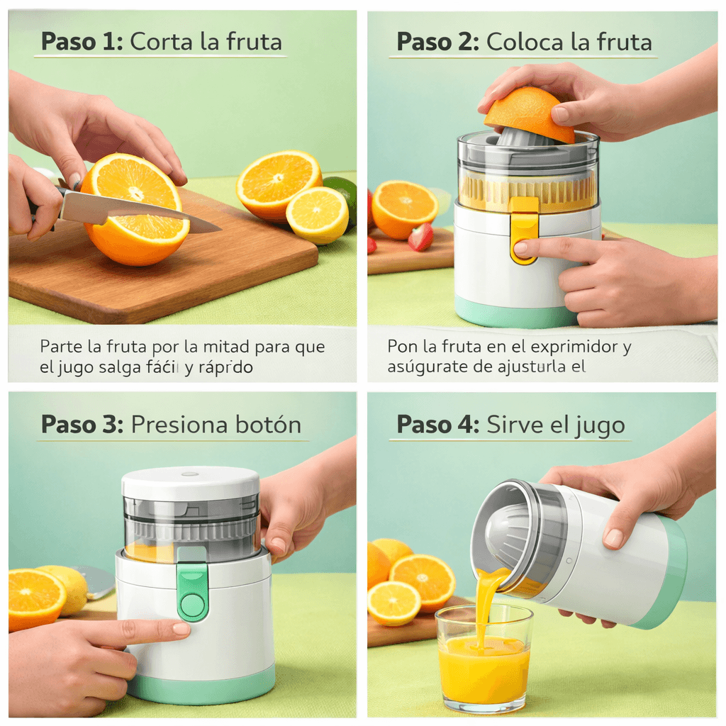 Jugo natural sin esfuerzo con ZumoPro /  2da unidad 50% OFF