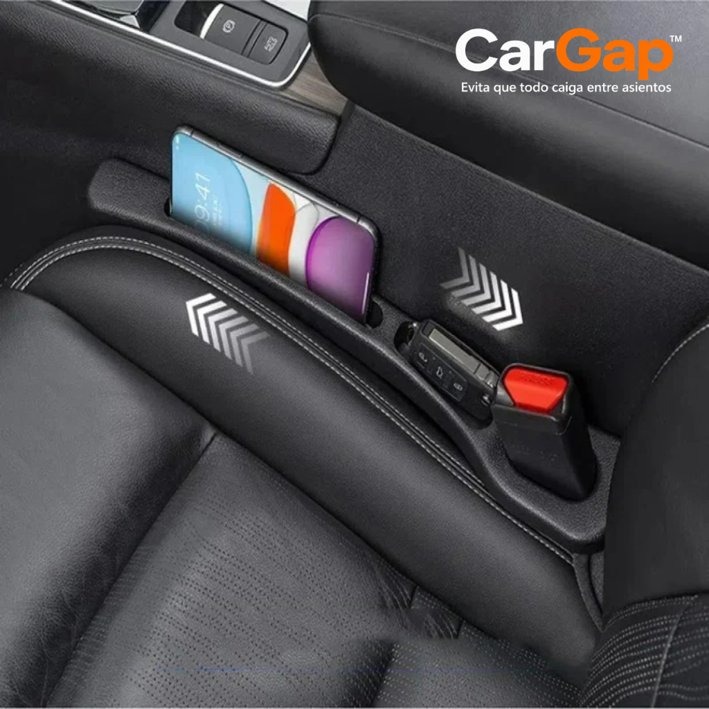Evita que todo caiga entre asientos: CarGap™ - Oferta Kit x 2 protectores laterales