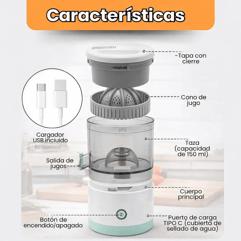 Jugo natural sin esfuerzo con ZumoPro /  2da unidad 50% OFF