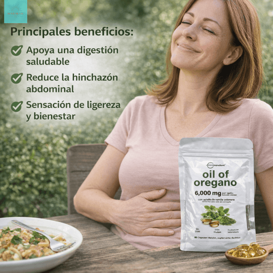 Aceite de Orégano – Apoyo natural para una digestión liviana y defensas fuertes