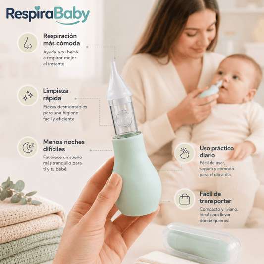 Alivia su nariz en segundos RespiraBaby / Oferta Pack 2 unidades, 2da unidad 50% OFF