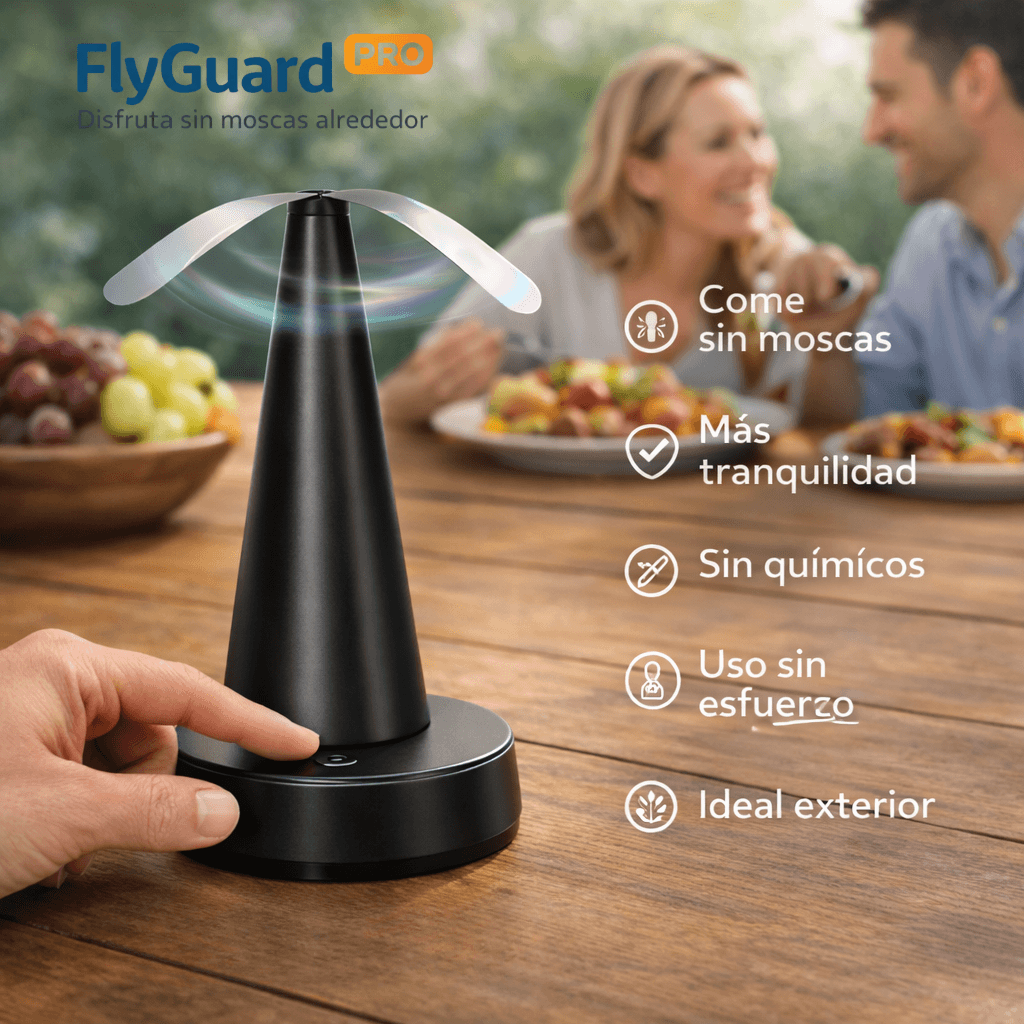 Disfruta sin moscas alrededor con FlyGuard Pro / Oferta Pack Hogar 2 unidades