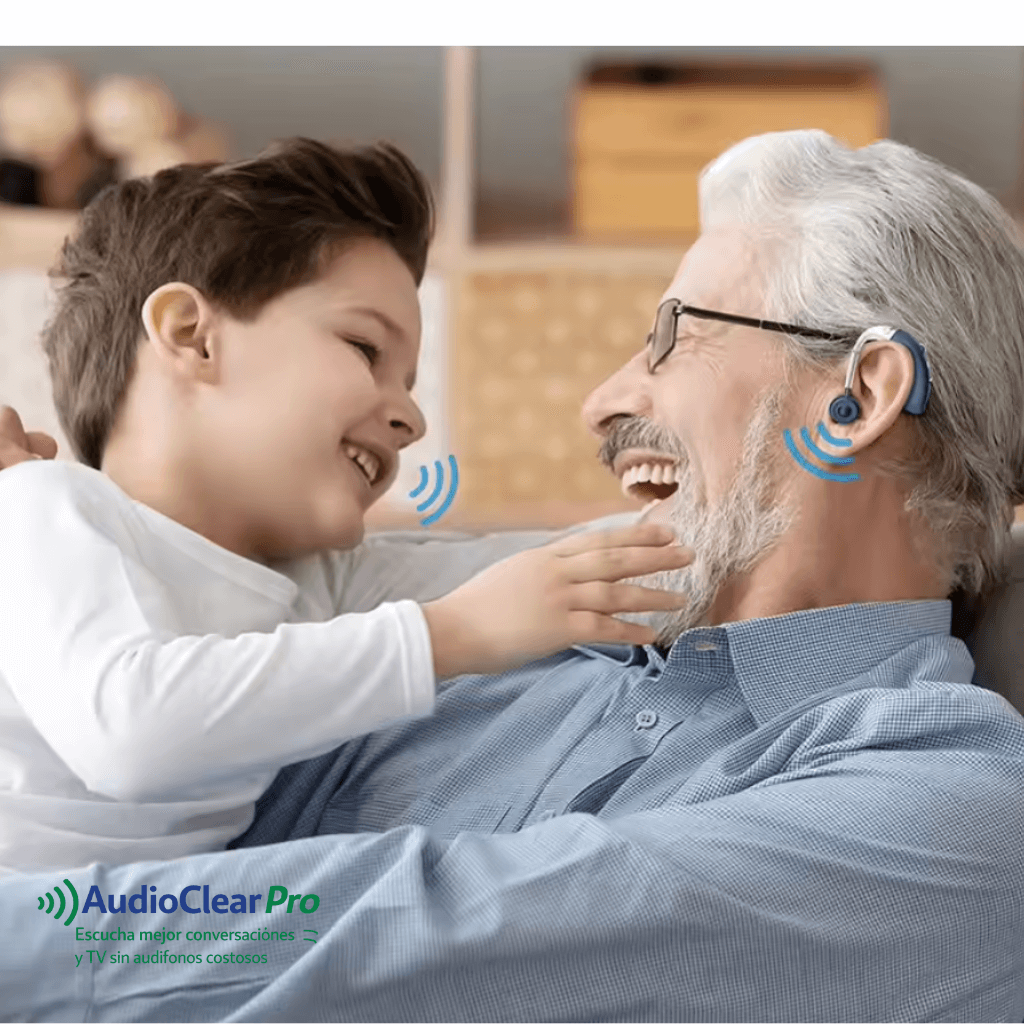 AudioClear Pro – Escucha mejor conversaciones y TV sin audífonos costosos