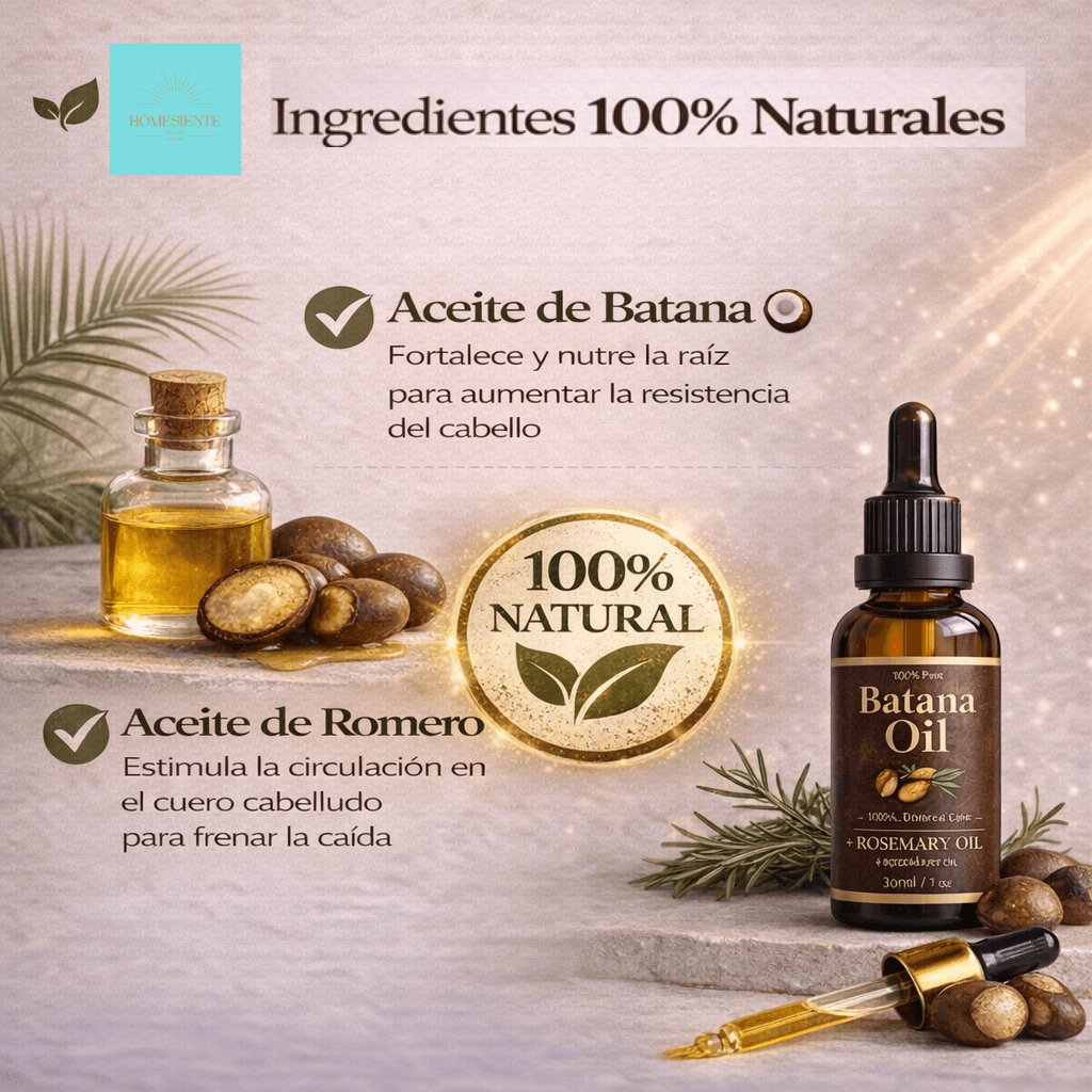 Aceite de Batana y Romero – Fortalece la Raíz y Ayuda a Reducir la Caída