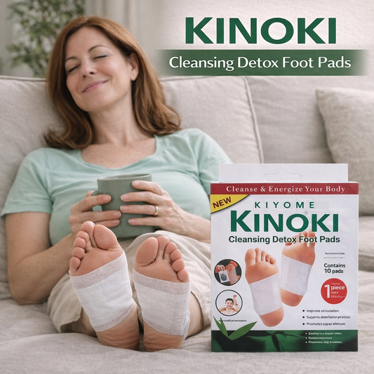 Kit 10 Parches Kinoki Desintoxicación